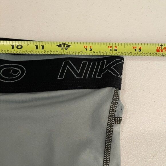 Nike Pro Leggings Men's Large Dri-Fit Tight Fit Pull On Green Athletic Active - Picture 7 of 9